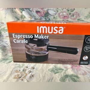 IMUSA Black Espresso Maker Carafe